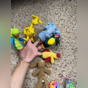 Finger puppets assorted lot of 8